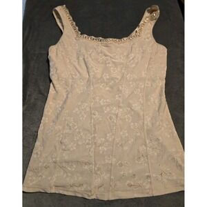 Y2K Vtg Lace Bustier Corset Camisole Vintage Fairy Coquette Medium Breezies